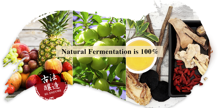 Natural Fermentation is 100%